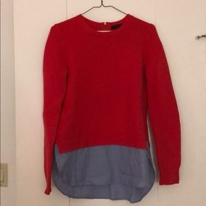 J.Crew Poppy Red Sweater